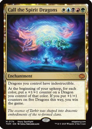 Call the Spirit Dragons (PPTDM-174) (Foil)
