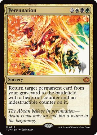 Perennation (PPTDM-212) (Foil)