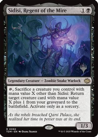 Sidisi, Regent of the Mire (PPTDM-092) (Foil)