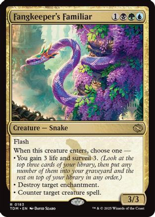 Fangkeeper's Familiar (PPTDM-183)