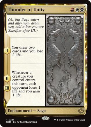 Thunder of Unity (PPTDM-231) (Foil)