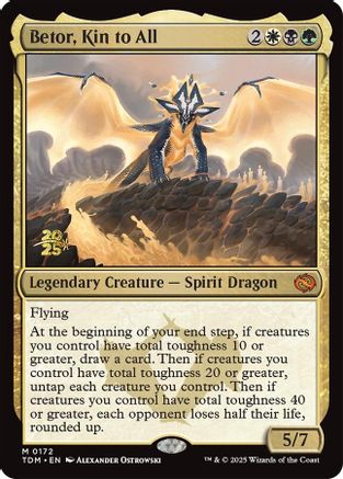 Betor, Kin to All (PRE-172) (Foil)