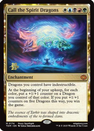 Call the Spirit Dragons (PRE-174) (Foil)