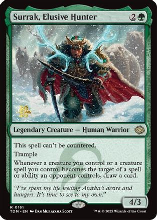 Surrak, Elusive Hunter (PRE-161) (Foil)