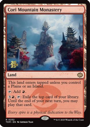 Cori Mountain Monastery (PRE-252) (Foil)