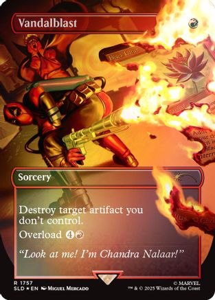 Vandalblast (1757) (Rainbow Foil) (SLD-1757)