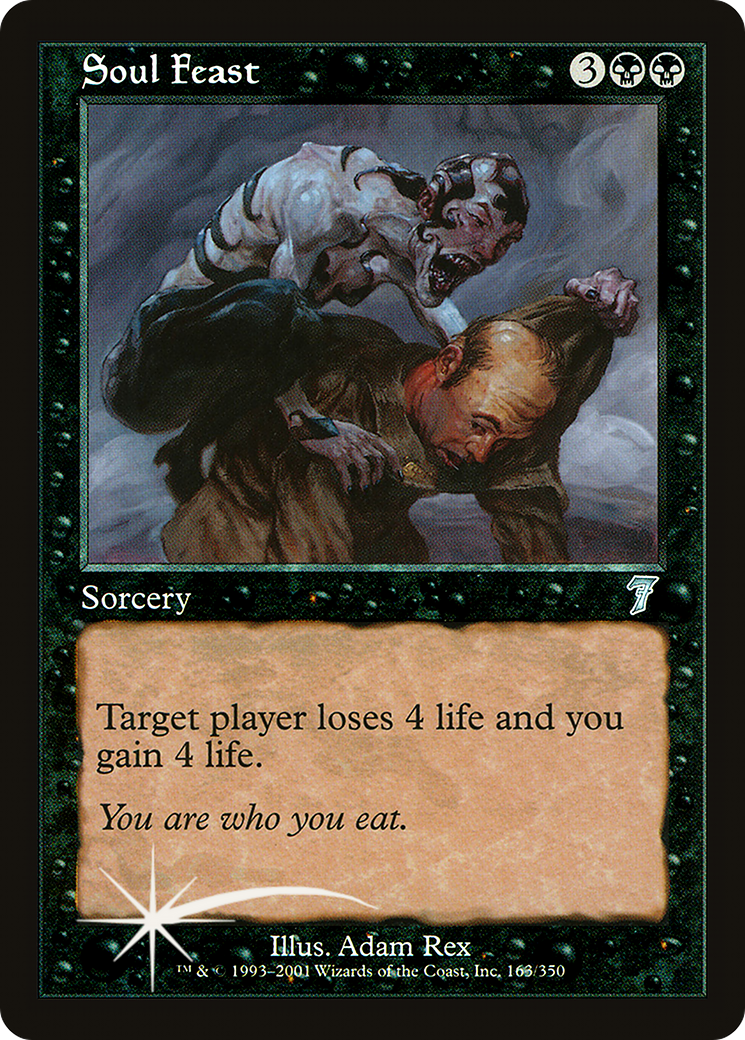 Soul Feast (7ED-163★) (Foil)