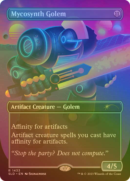 Mycosynth Golem (SLD-1433★) (Borderless) (Foil)