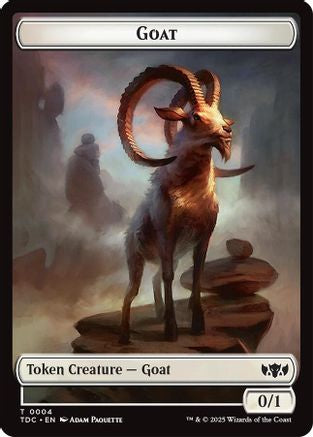 Goat // Timeless Witness Double-Sided Token (TDC-4 // 11)