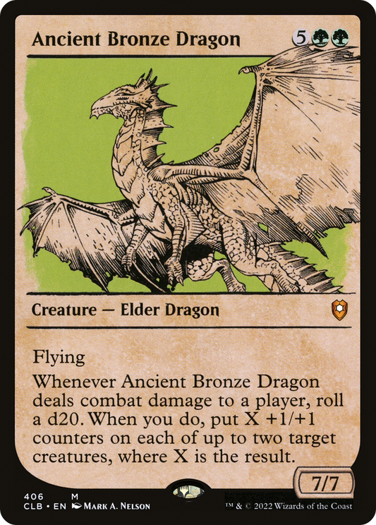 Ancient Bronze Dragon (CLB-406) (Showcase) (Foil)