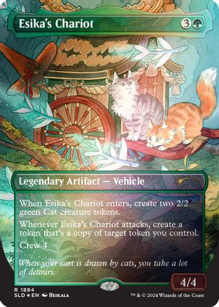 Esika's Chariot (Rainbow Foil) (SLD-1894)