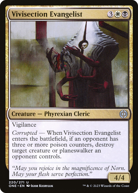 Vivisection Evangelist (ONE-220) (Foil)