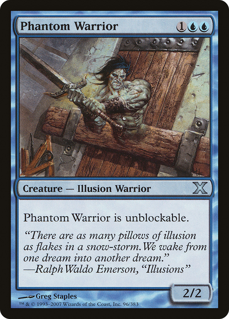 Phantom Warrior (10E-096) (Foil)