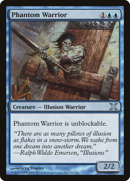 Phantom Warrior (10E-096) (Foil)