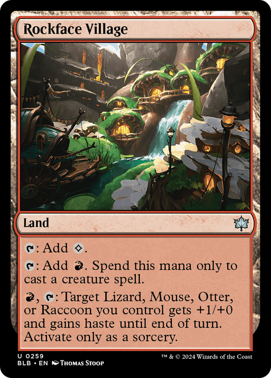 Rockface Village (BLB-259) (Foil)