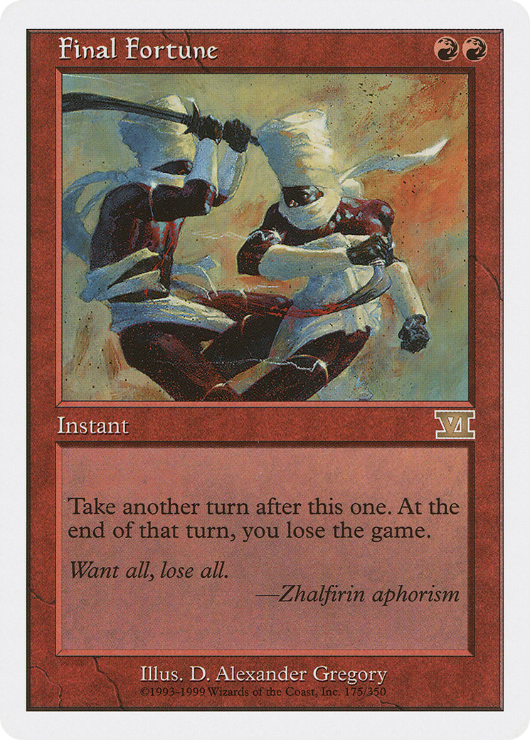 Final Fortune (6ED-175)