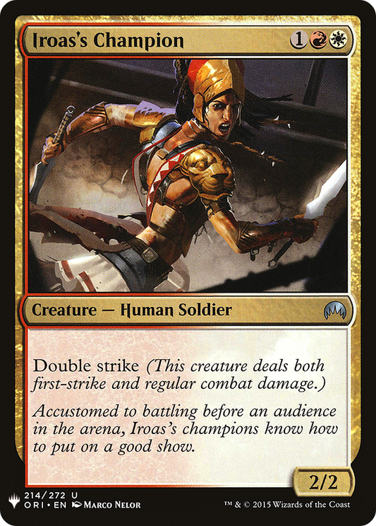 Iroas's Champion (LIST-ORI-214)