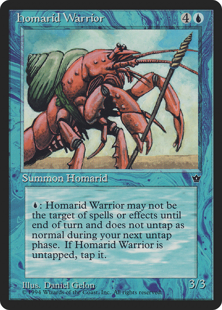 Homarid Warrior (FEM-22A)