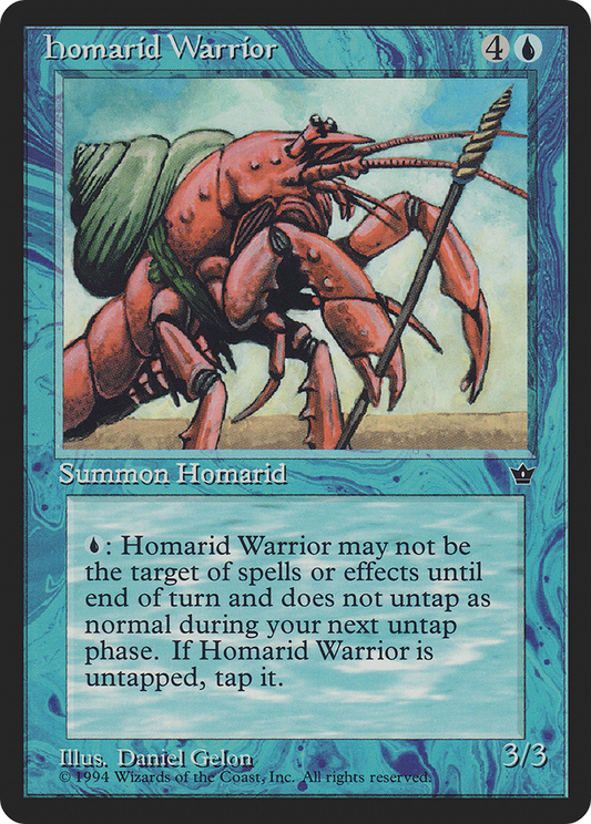 Homarid Warrior (FEM-22A)