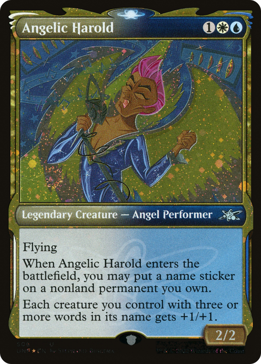 Angelic Harold (UNF-506) (Showcase) (Galaxy Foil)