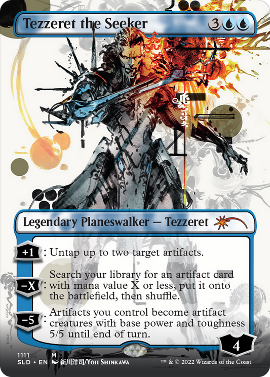 Tezzeret the Seeker (SLD-1111) (Borderless)