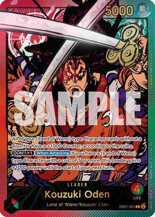 Kouzuki Oden (SPR) (EB01-001) (Foil)