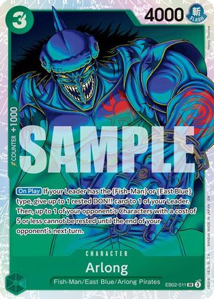 Arlong (EB02-011) (Foil)