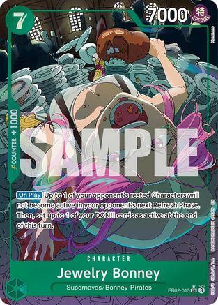 Jewelry Bonney (Alternate Art) (EB02-015) (Foil)