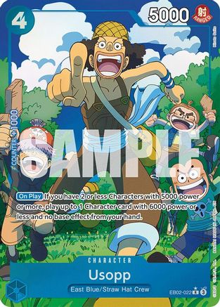 Usopp (Alternate Art) (EB02-022) (Foil)