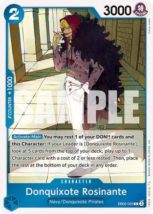 Donquixote Rosinante (EB02-025) (Foil)