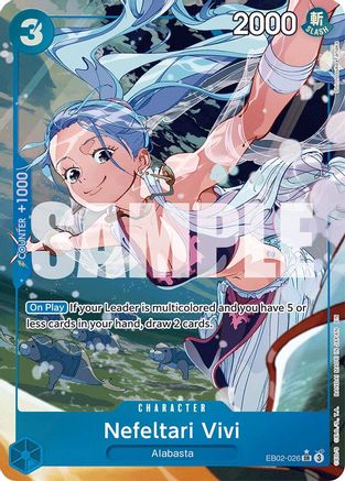 Nefeltari Vivi (Alternate Art) (EB02-026) (Foil)