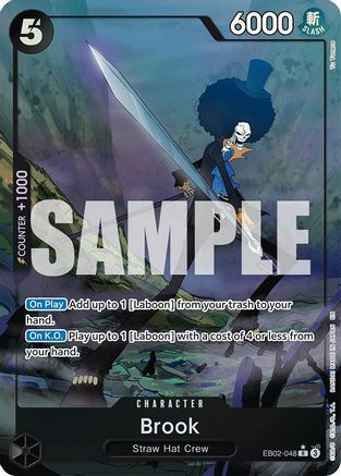 Brook (Alternate Art) (EB02-048) (Foil)