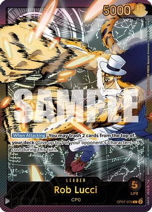 Rob Lucci (SPR) (OP07-079) (Foil)