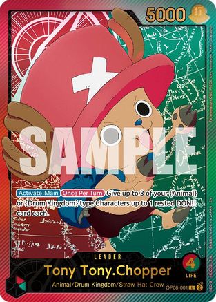 Tony Tony.Chopper (SPR) (OP08-001) (Foil)