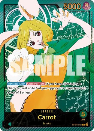 Carrot (SPR) (OP08-021) (Foil)