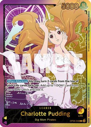 Charlotte Pudding (SPR) (OP08-058) (Foil)