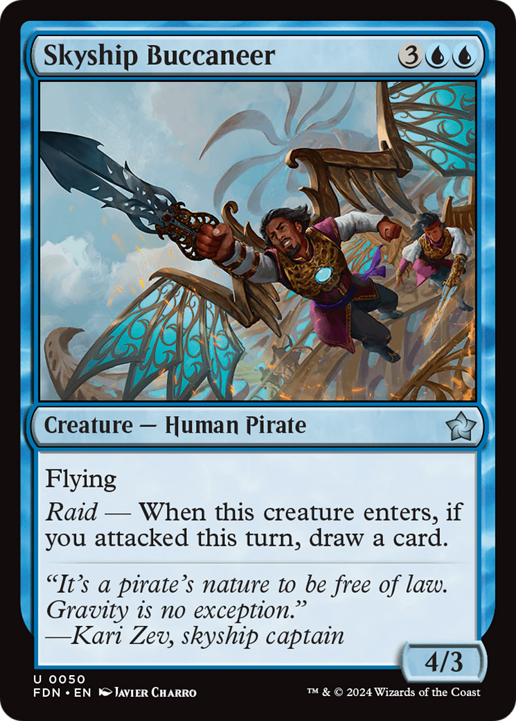 Skyship Buccaneer (FDN-050) (Foil)