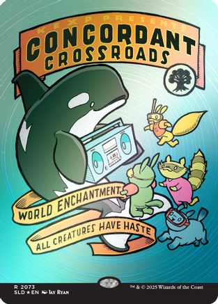 Concordant Crossroads (2073) (Rainbow Foil) (SLD-2073)