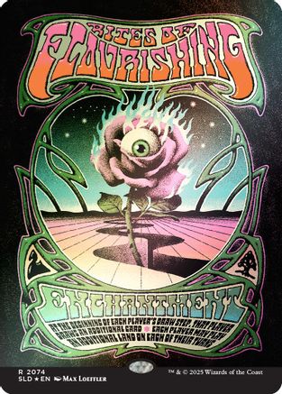 Rites of Flourishing (2074) (Rainbow Foil) (SLD-2074)