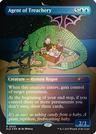Agent of Treachery (Rainbow Foil) (SLD-2005)