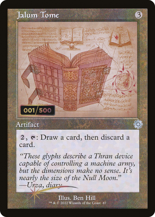 Jalum Tome (BRR-87Z) (Foil) (Serialized)