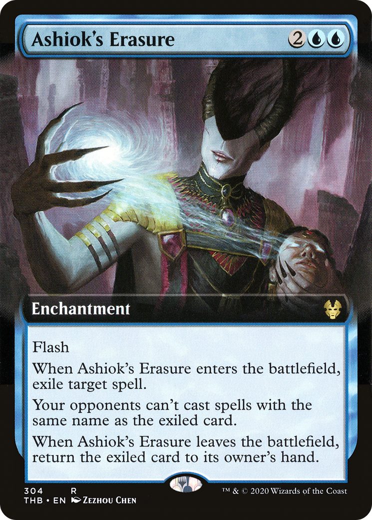 Ashiok's Erasure (THB-304) (Extended Art) (Foil)