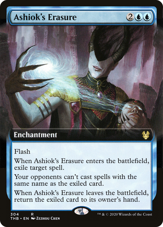 Ashiok's Erasure (THB-304) (Extended Art) (Foil)
