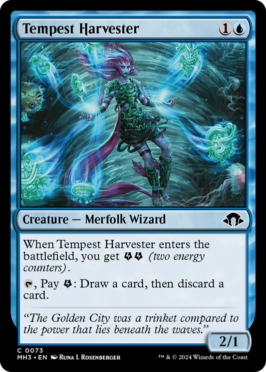 Tempest Harvester (MH3-073) (Foil)