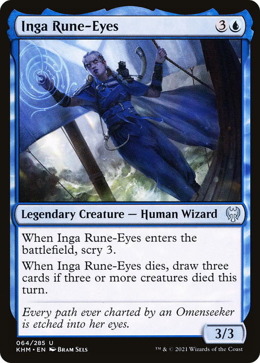 Inga Rune-Eyes (KHM-064) (Foil)