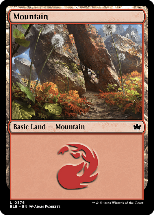Mountain (BLB-376) (Foil)