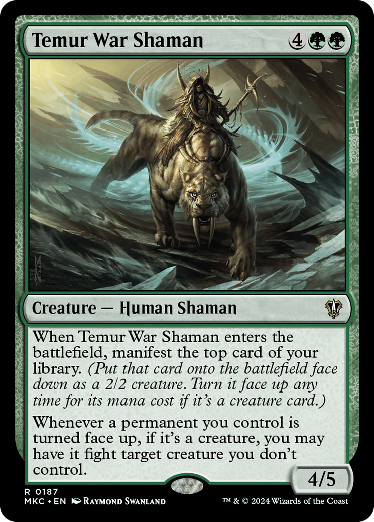 Temur War Shaman (MKC-187)
