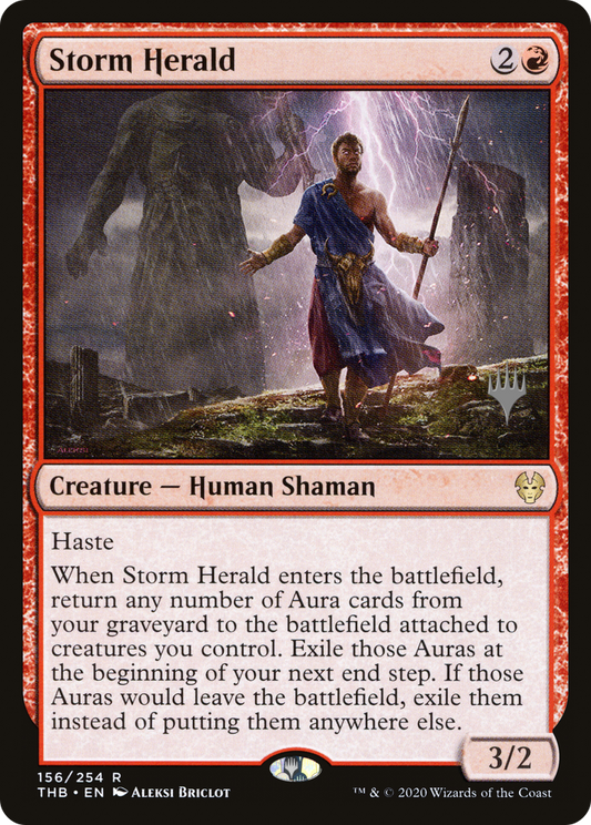 Storm Herald (PPTHB-156P) (Foil)