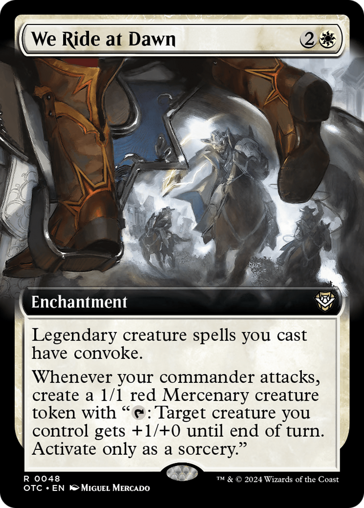 We Ride at Dawn (OTC-048) (Extended Art)