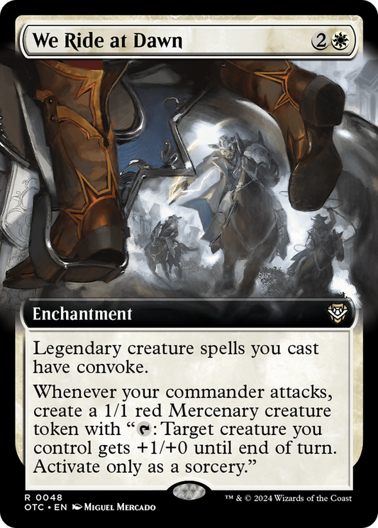 We Ride at Dawn (OTC-048) (Extended Art)